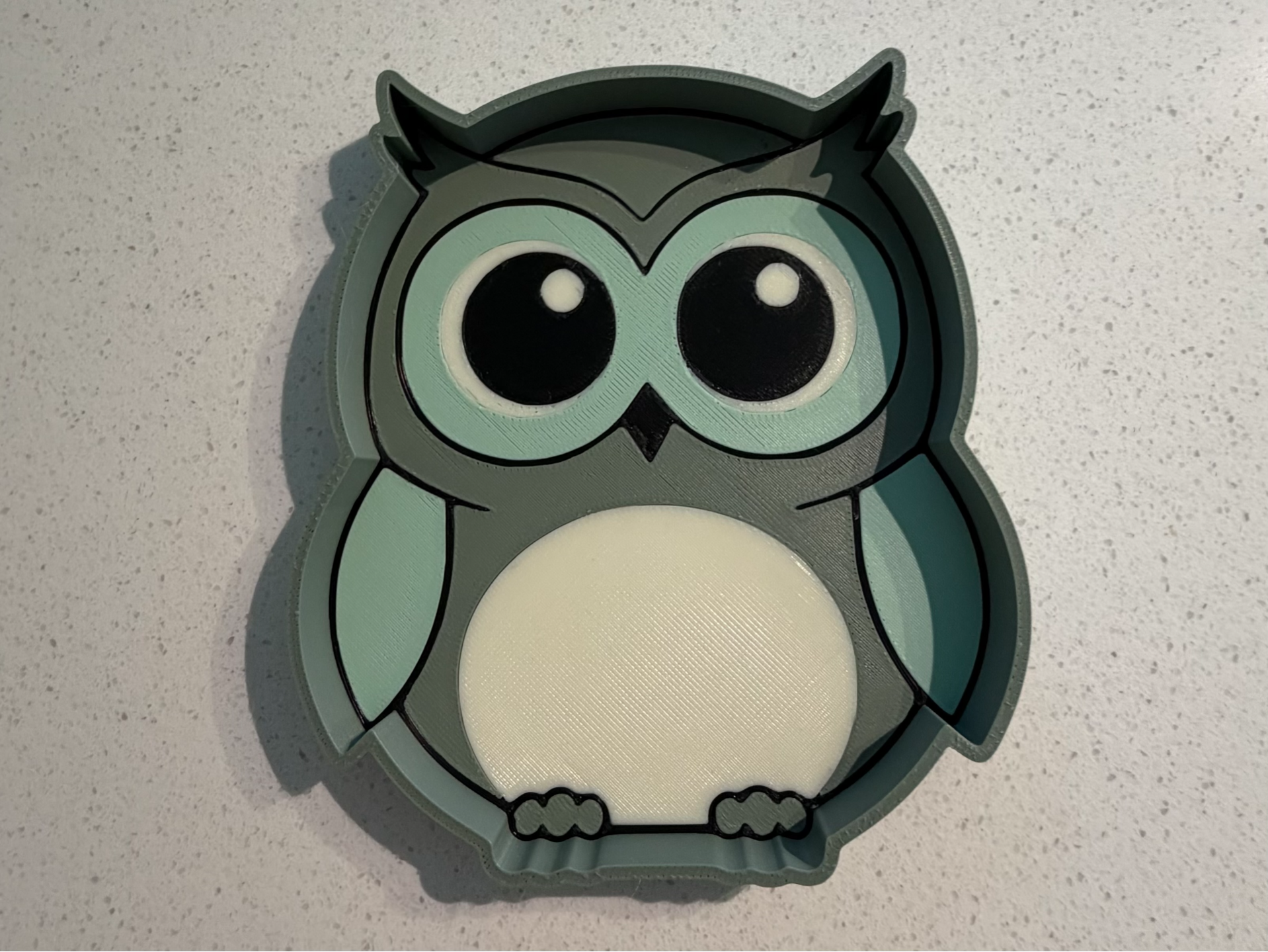 Hoot & Hold Tray 3D model