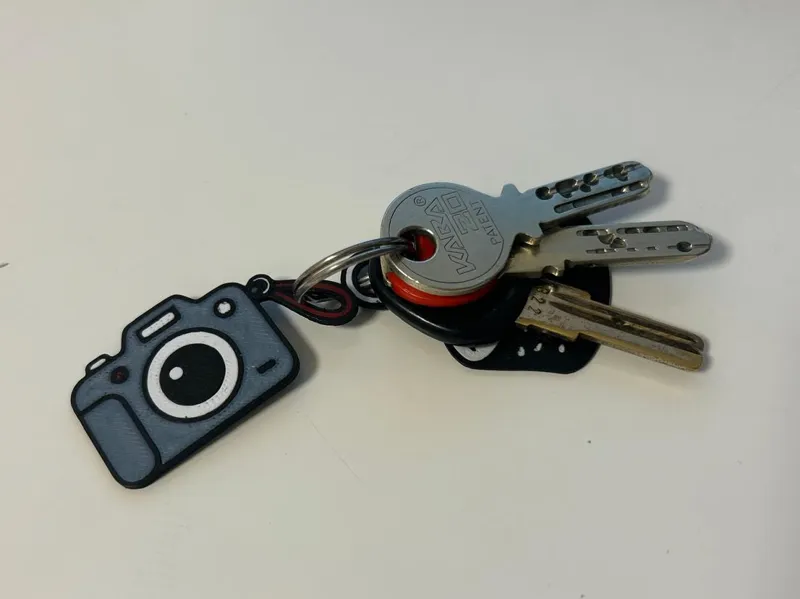 Camera keychain