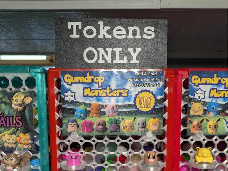 Customizable GachaPop Lid Sign Tokens Only