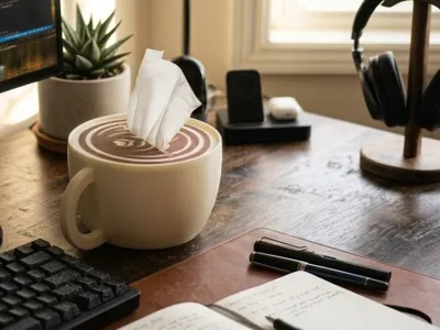 Cappuccino Tissue Cup
