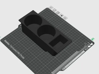 Can holder for Audi A4 B5