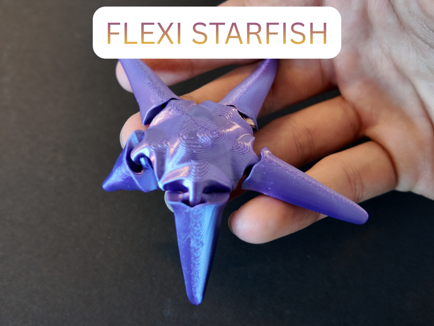 Starfish flexi fidget