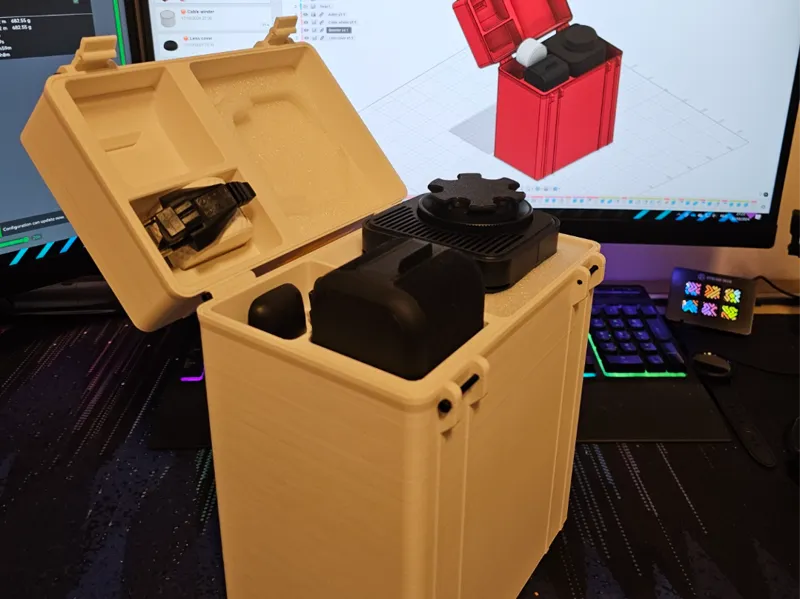 MagCubic HY320 beamer & Anker Soundcore Boost case