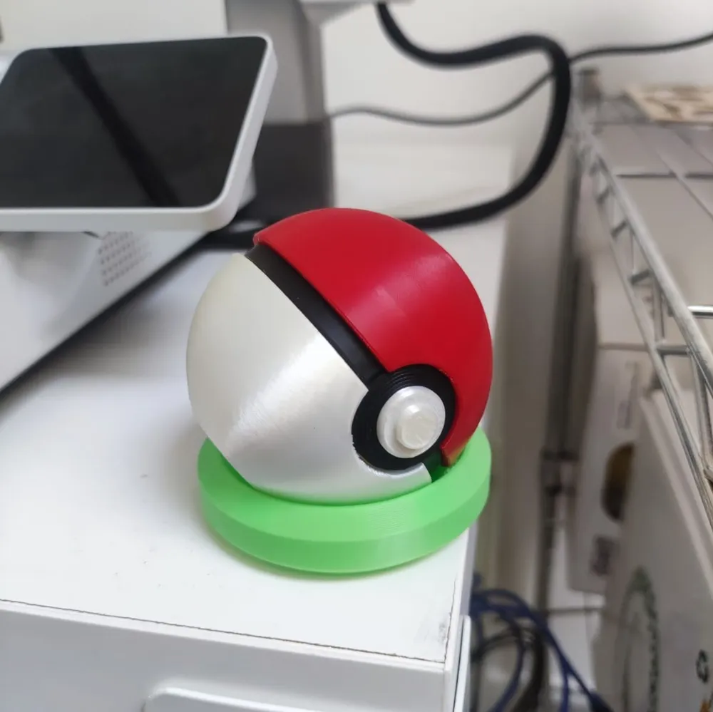 Dynamic Pokeball Dynamic Pokeball Stand by Sunbertyv_ - MakerWorld