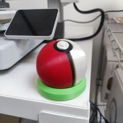 Dynamic Pokeball Dynamic Pokeball Stand by Sunbertyv_ - MakerWorld