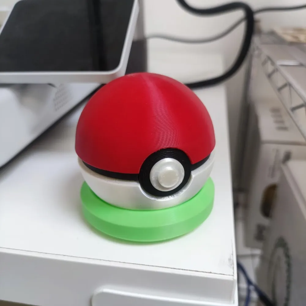 Dynamic Pokeball Dynamic Pokeball Stand by Sunbertyv_ - MakerWorld
