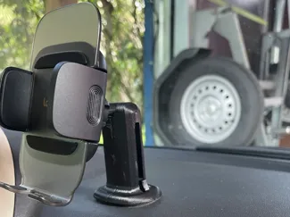Phone Holder for Fiat, Lancia Blue&Me Adapter