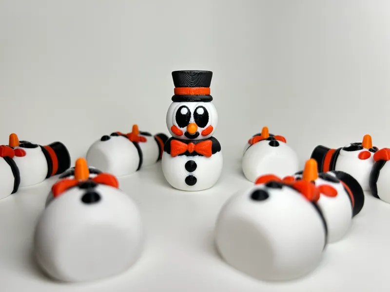 Flexi Christmas Snowman-3