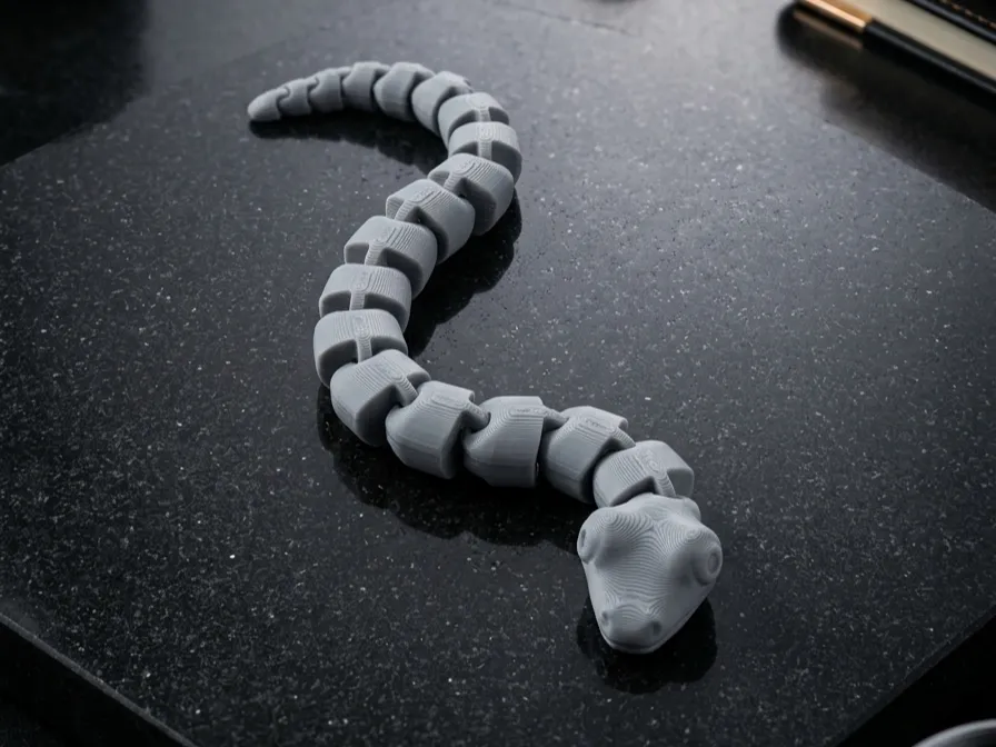 Serpent articulé flexible - fidget toy