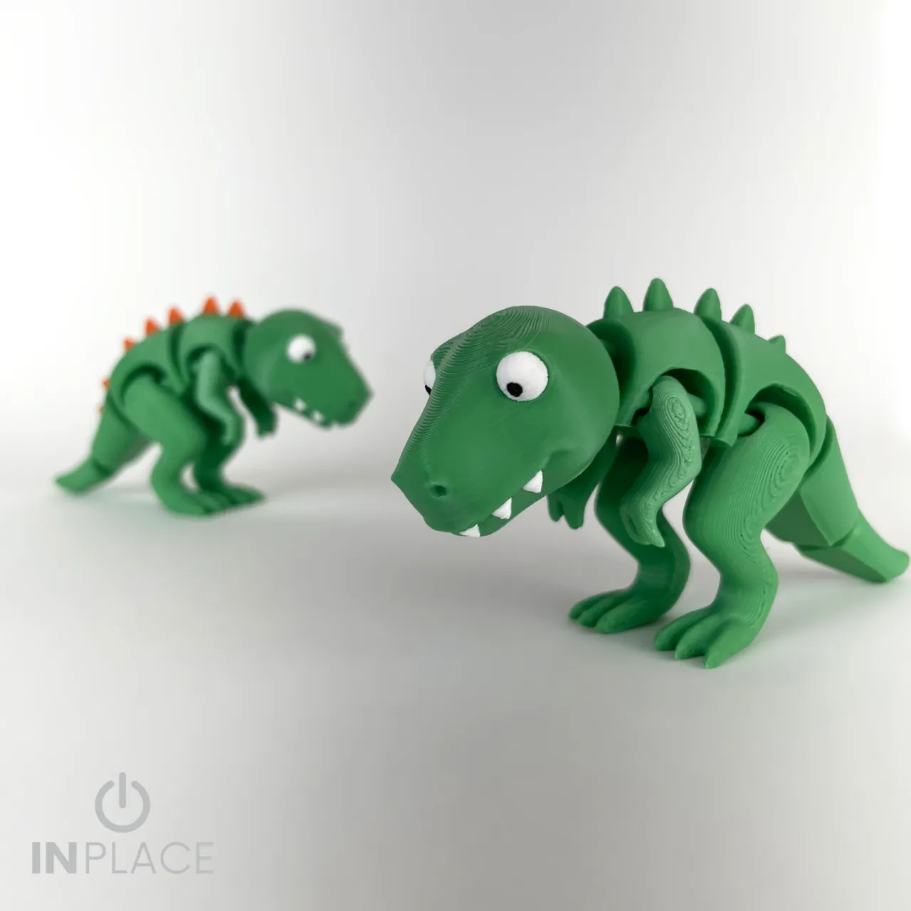 Cute T Rex Articulated view 3