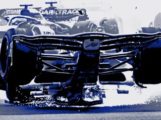 Accidente de formula 1