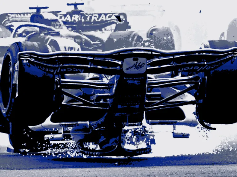 Accidente de formula 1