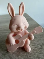 Figurine lapin joueur de guitare — photo 2