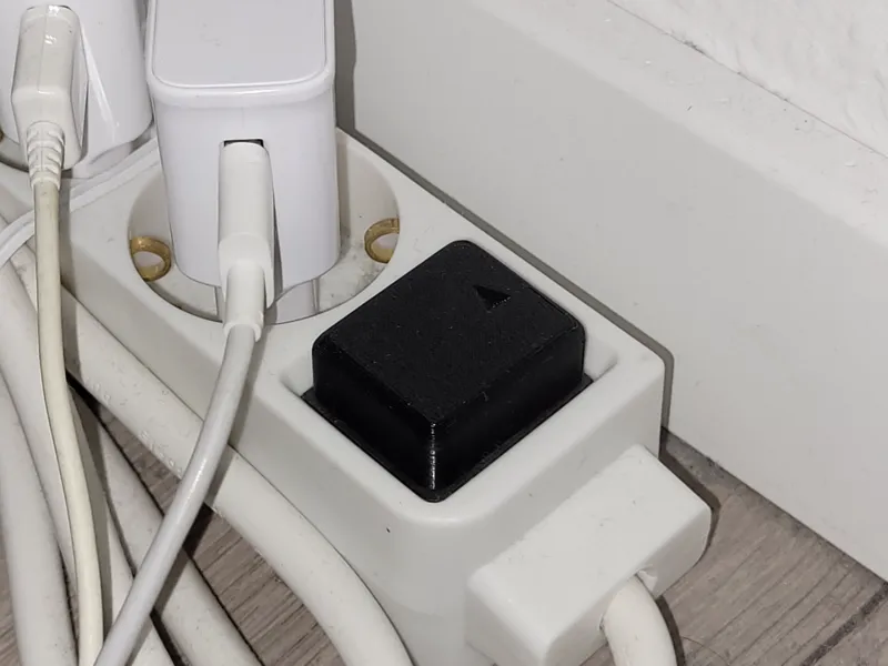 Light Cover for Extension Chord Switch