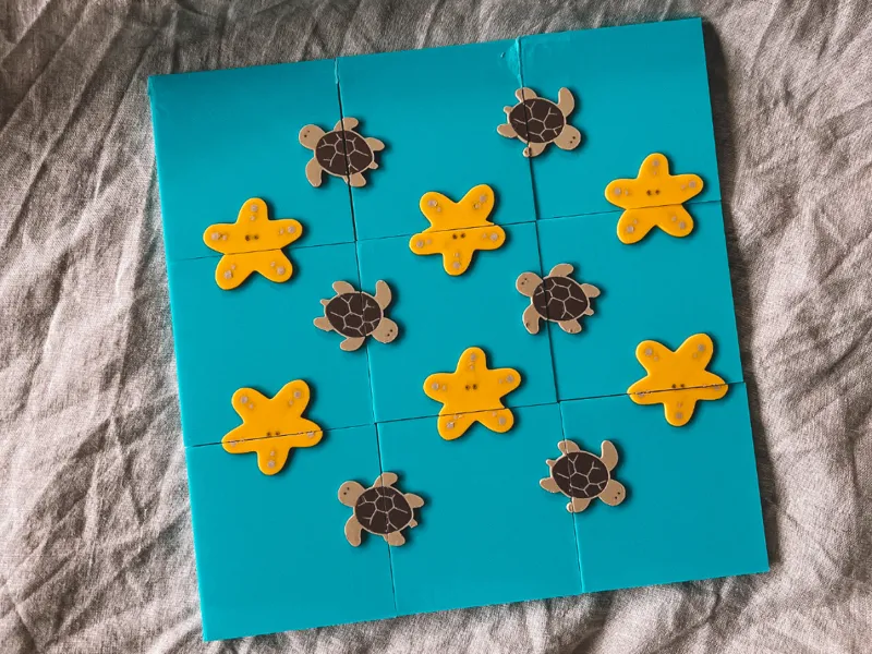 Strategic 3D Sea Puzzle Game for Kids