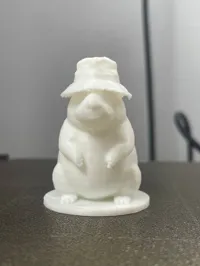 Capybara au bob - figurine desk pet — photo 3