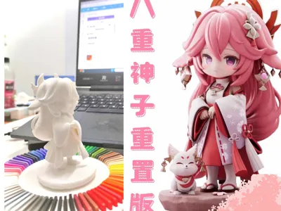 Yae Miko Remake -- Remodeled