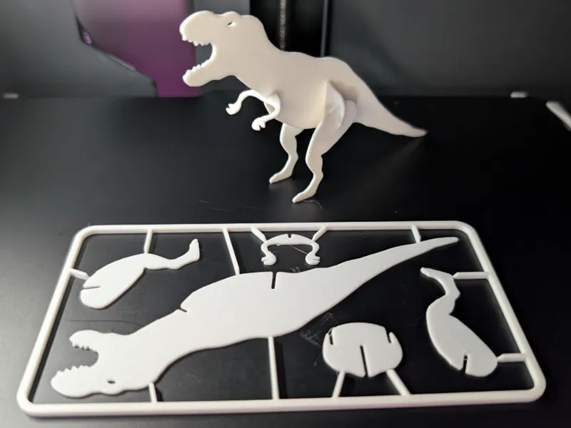 T-rex Card Kit: 13 min print time