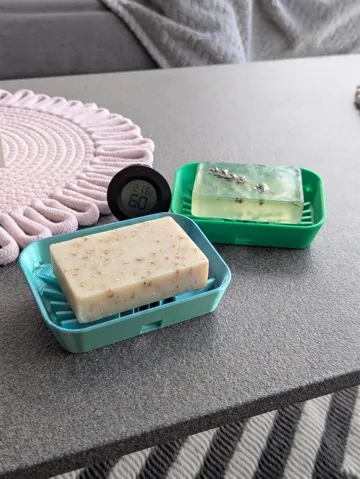 Modelo para impresión 3D: Self-Draining Soap Dish — vista de referencia 2