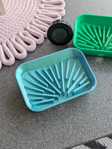 Modelo para impresión 3D: Self-Draining Soap Dish — vista de referencia 5