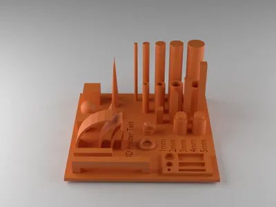 3D Printer Calibration Test