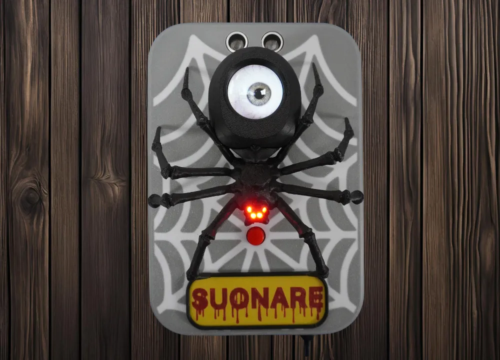 Halloween project Spectral Doorbell with ESP32 Remixed by DBMaking