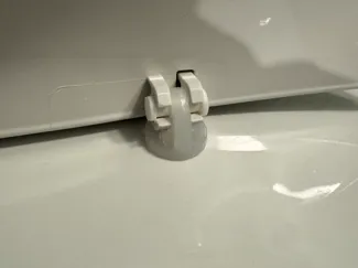 Toilet Seat Hinge Locking Pin (Threaded Anti-Slip)