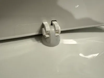Toilet Seat Hinge Locking Pin (Threaded Anti-Slip)