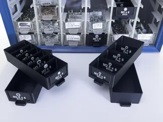 Raaco Hardware Storage Drawers + Parametric Labels