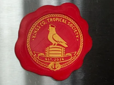 Wax Seal Refrigerator Magnet