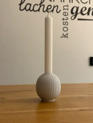 Candle Holder Groovy