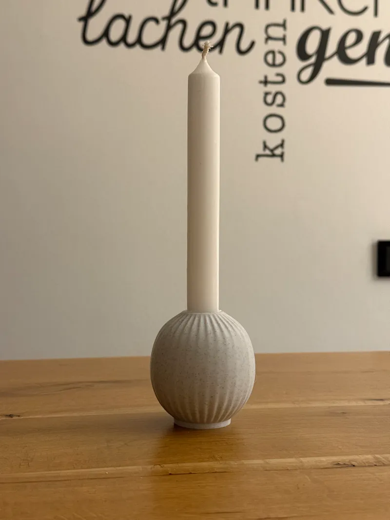 Candle Holder Groovy