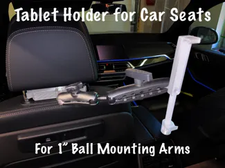 Universal Car Tablet Holder - 1" Ball Arm Mount