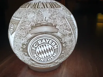 FC Bayern Munich Moon Sphere approx 150mm