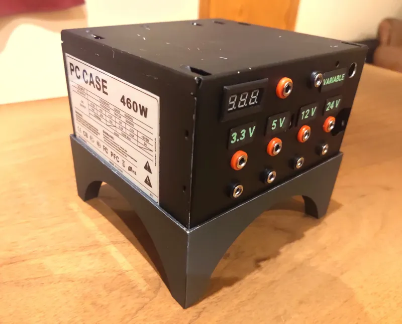 PC power supply support/Soporte fuente de aliment.