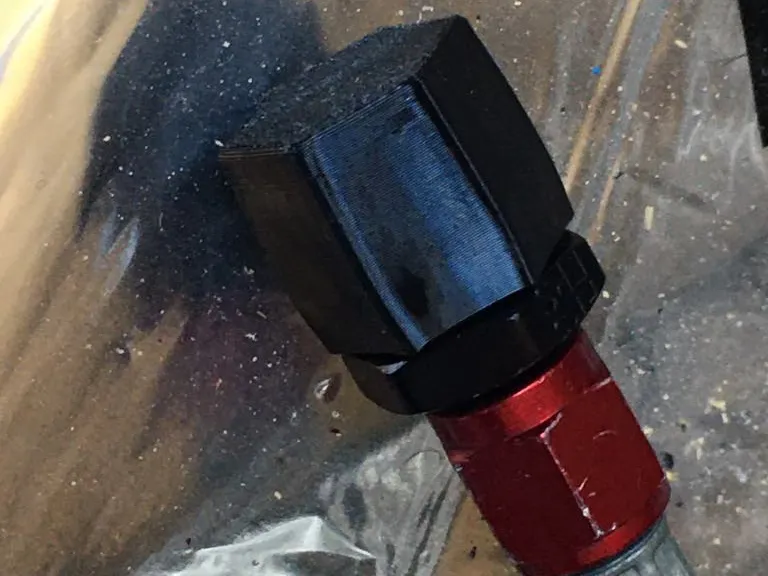 quick shove on dust cap for 3/8 NPT