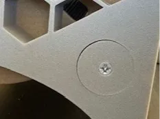 Filament Rack Pole Ends