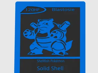Blastoise Pokecard