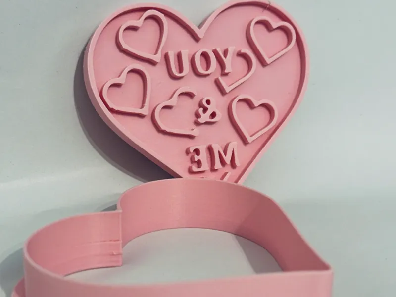 Cookie cutter - Herz - You & Me