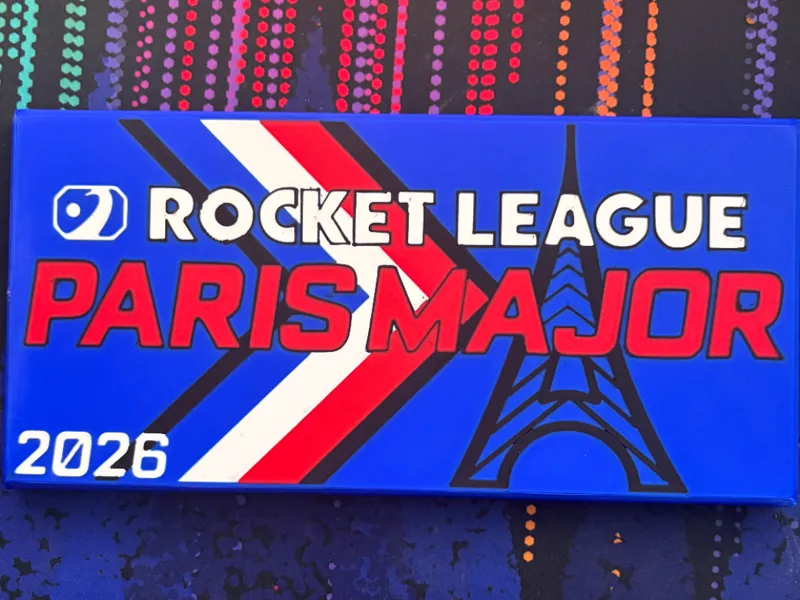 RLCS Paris Major Plaque
