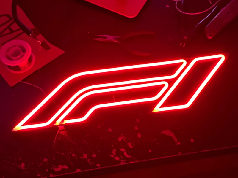 Formula 1 Logo Neon sign
