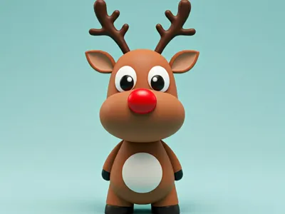 Cute Little Reindeer