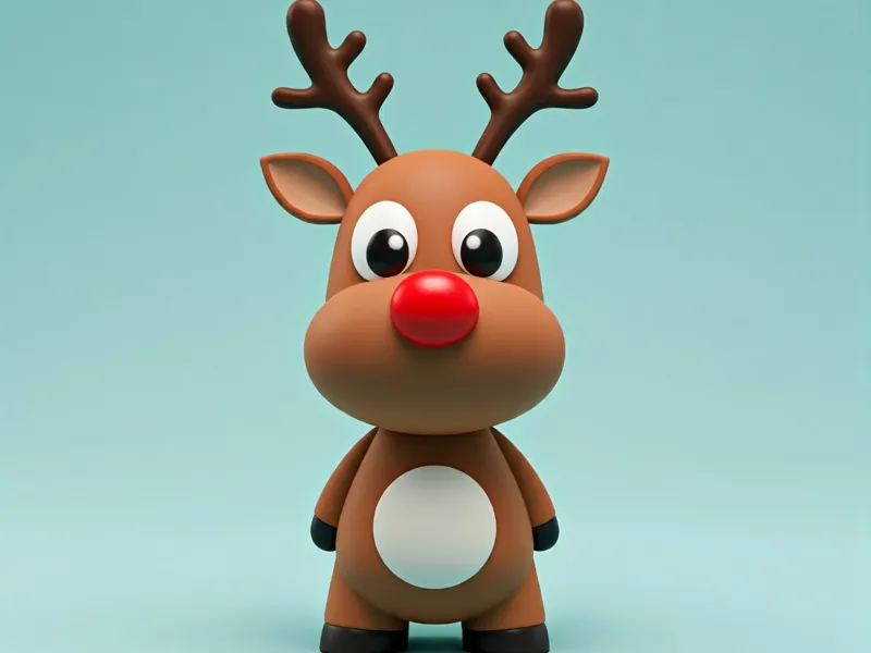Cute Little Reindeer