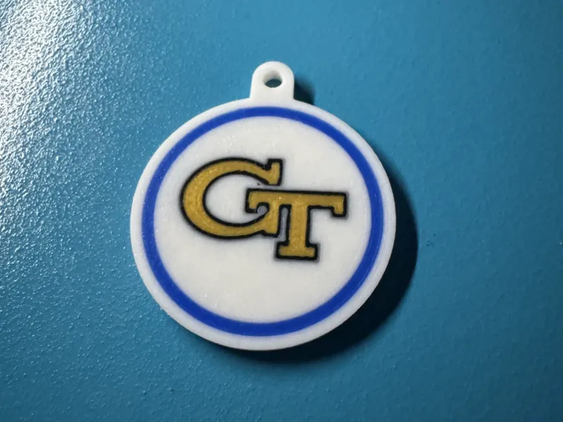 Georgia Tech Key Chain