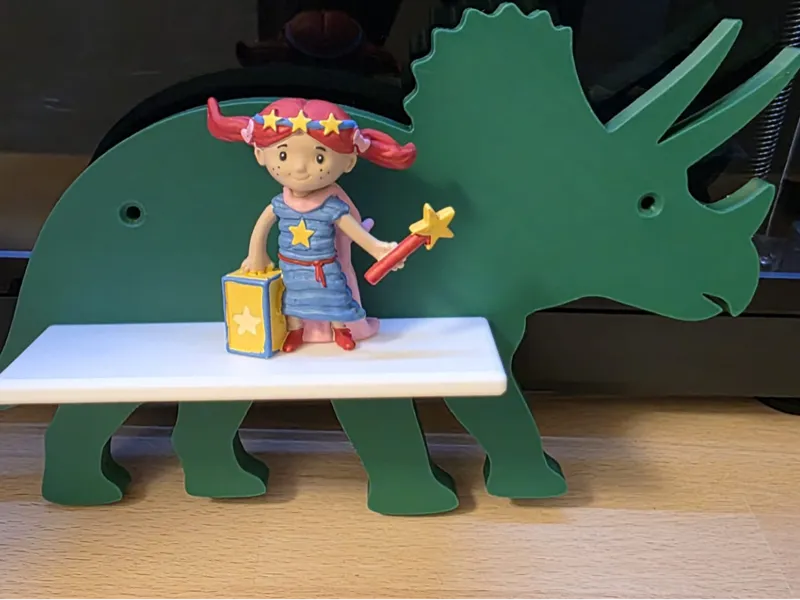magnetischer Triceratops Toniehalter