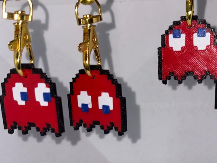 chaveiro fantasmas Pac-man