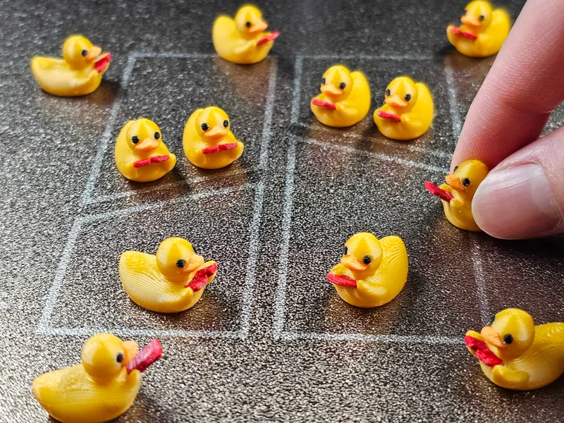 Cute Little Ducks w/ Red Envelopes | Lai See Ducks