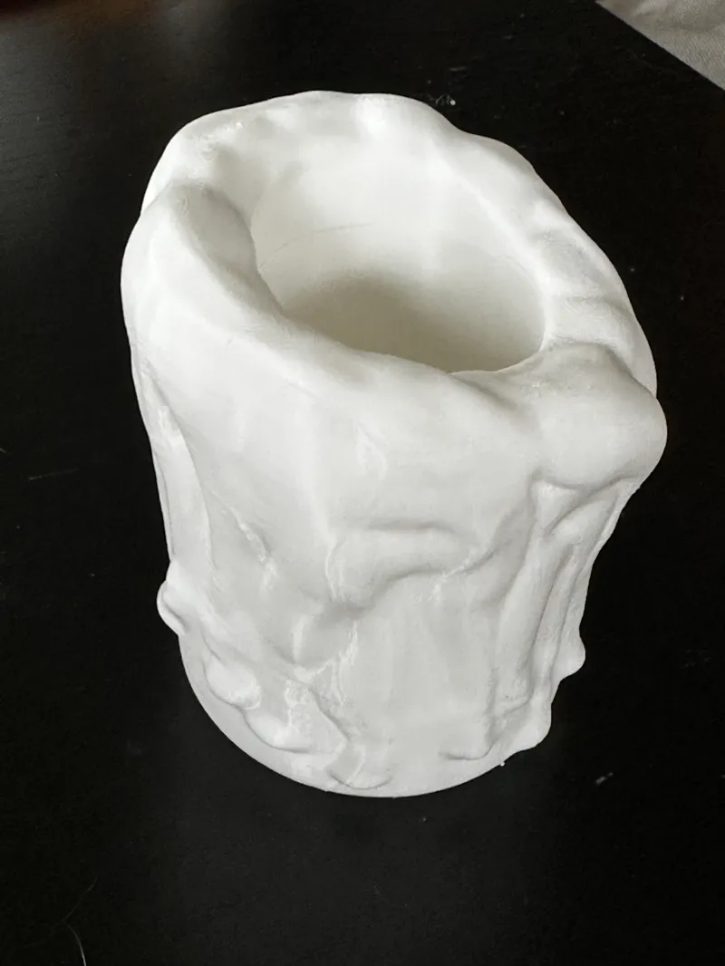Melting Candle Tea Light Holder Remix - Medium