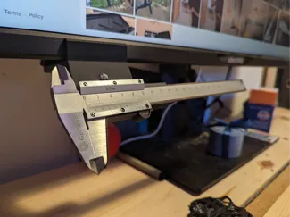 Vernier Caliper Monitor Mount