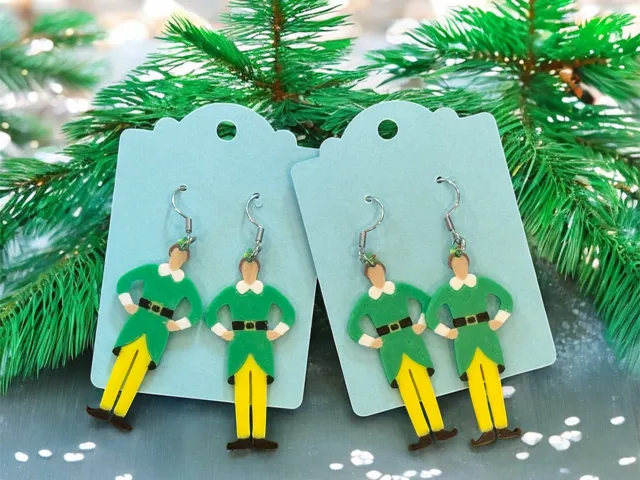 Buddy The Elf Earrings
